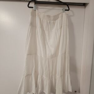 East 5th | Women's White Maxi/Midi Skirt